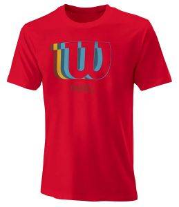 ������� WILSON PADEL BLUR TECH TEE �������