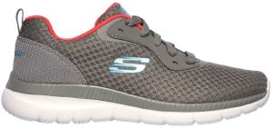 SKECHERS ΠΑΠΟΥΤΣΙ SKECHERS BOUNTIFUL ΓΚΡΙ