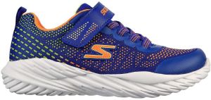 SKECHERS ΠΑΠΟΥΤΣΙ SKECHERS NITRO SPRINT KARVO ΜΠΛΕ/ΠΟΡΤΟΚΑΛΙ