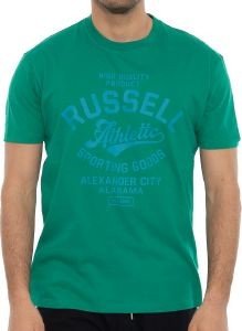 ΜΠΛΟΥΖΑ RUSSELL ATHLETIC SPORTING GOODS S/S CREWNECK TEE ΠΡΑΣΙΝΗ (M) ΜΠΛΟΥΖΑ RUSSELL ATHLETIC SPORTING GOODS S/S CREWNECK TEE ΠΡΑΣΙΝΗ (M)