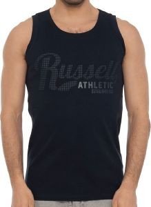RUSSELL ATHLETIC ΦΑΝΕΛΑΚΙ RUSSELL ATHLETIC CHECK SINGLET ΜΠΛΕ ΣΚΟΥΡΟ