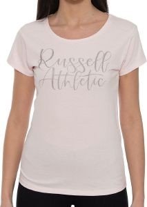 ΜΠΛΟΥΖΑ RUSSELL ATHLETIC SCRIPTED S/S CREWNECK TEE ΡΟΖ (S) ΜΠΛΟΥΖΑ RUSSELL ATHLETIC SCRIPTED S/S CREWNECK TEE ΡΟΖ (S)