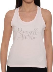 RUSSELL ATHLETIC ΦΑΝΕΛΑΚΙ RUSSELL ATHLETIC SCRIPTED TANK ΡΟΖ