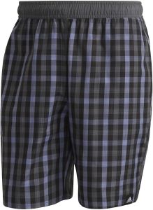 ����� ADIDAS PERFORMANCE CLASSIC-LENGTH CHECK SWIM SHORTS �����/���� (L)