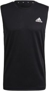   ADIDAS PERFORMANCE AEROREADY D2M 3-STRIPES TANK TOP  (S)