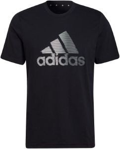  ADIDAS PERFORMANCE AEROREADY D2M LOGO TEE 