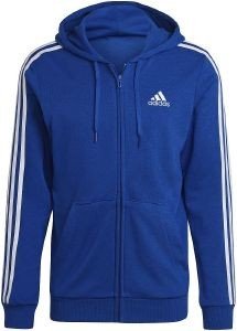  ADIDAS PERFORMANCE ESSENTIALS FRENCH TERRY 3-STRIPES HOODIE   (L)