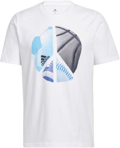  ADIDAS PERFORMANCE MULTIPLICITY GRAPHIC TEE  (M)