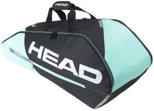 HEAD ΤΣΑΝΤΑ HEAD TOUR TEAM 6R COMBI TENNIS BAG ΜΑΥΡΗ/ΣΙΕΛ