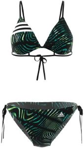 ADIDAS PERFORMANCE ΜΑΓΙΟ ADIDAS PERFORMANCE SOULEAF GRAPHIC BIKINI ΜΑΥΡΟ