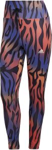  7/8 ADIDAS PERFORMANCE RUNNING ESSENTIALS TIGER PRINT TIGHTS /