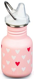  KLEAN KANTEEN KID CLASSIC WITH SIPPY CAP MILLENNIAL HEARTS  (355 ML)