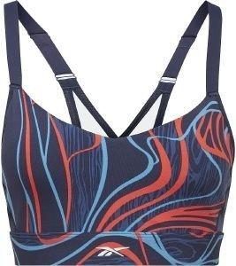 ΜΠΟΥΣΤΑΚΙ REEBOK LUX STRAPPY SPORTS BRA NATURE GROWN PRINT ΜΠΛΕ ΣΚΟΥΡΟ (XS) ΜΠΟΥΣΤΑΚΙ REEBOK LUX STRAPPY SPORTS BRA NATURE GROWN PRINT ΜΠΛΕ ΣΚΟΥΡΟ (XS)