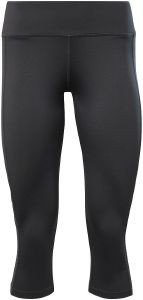  3/4 REEBOK WORKOUT READY MESH CAPRI TIGHTS  (S)