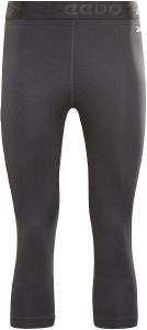  3/4 REEBOK WORKOUT READY CAPRI TIGHTS  (L)