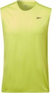  REEBOK WORKOUT READY SLEEVELESS TECH T-SHIRT  (XL)