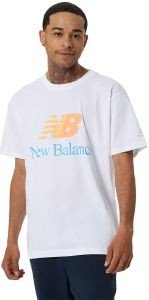 ΜΠΛΟΥΖΑ NEW BALANCE ESSENTIALS CELEBRATE SPLIT ΛΕΥΚΗ (S) ΜΠΛΟΥΖΑ NEW BALANCE ESSENTIALS CELEBRATE SPLIT ΛΕΥΚΗ (S)