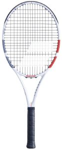 ΡΑΚΕΤΑ BABOLAT STRIKE EVO (ΠΛΕΓΜΕΝΗ) ΛΕΥΚΗ (GRIP:2) ΡΑΚΕΤΑ BABOLAT STRIKE EVO (ΠΛΕΓΜΕΝΗ) ΛΕΥΚΗ (GRIP:2)