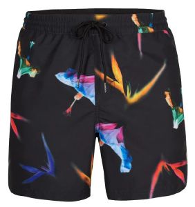 ONEILL ΣΟΡΤΣ ΜΑΓΙΟ O&#039;NEILL FLORAL SHORTS ΜΑΥΡΟ