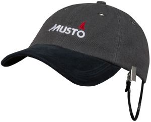 ΚΑΠΕΛΟ MUSTO ORIGINAL CREW CAP ΓΚΡΙ ΣΚΟΥΡΟ ΚΑΠΕΛΟ MUSTO ORIGINAL CREW CAP ΓΚΡΙ ΣΚΟΥΡΟ