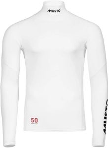 MUSTO ΜΠΛΟΥΖΑ MUSTO CHAMPIONSHIP LONG-SLEEVE RASH GUARD ΛΕΥΚΗ