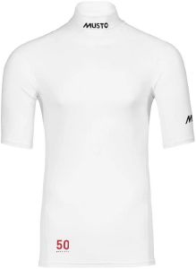  MUSTO CHAMPIONSHIP SHORT-SLEEVE RASH GUARD   (S)