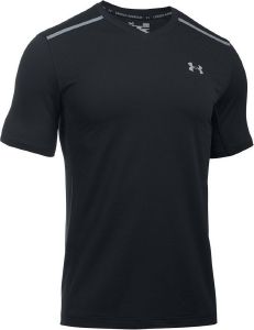 ΜΠΛΟΥΖΑ UNDER ARMOUR THREADBORNE CENTER COURT V-NECK ΜΑΥΡΗ (S) ΜΠΛΟΥΖΑ UNDER ARMOUR THREADBORNE CENTER COURT V-NECK ΜΑΥΡΗ (S)