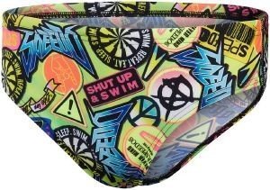  SPEEDO COMIC CHAOS ALLOVER 6.5CM TRUNKS  (9-10 , 140 CM)