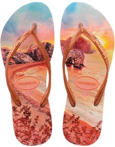 ΣΑΓΙΟΝΑΡΑ HAVAIANAS SLIM PAISAGE ΜΠΕΖ/ΠΟΡΤΟΚΑΛΙ (35-36) ΣΑΓΙΟΝΑΡΑ HAVAIANAS SLIM PAISAGE ΜΠΕΖ/ΠΟΡΤΟΚΑΛΙ (35-36)