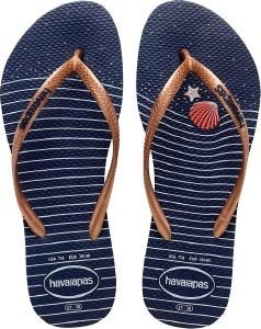 ΣΑΓΙΟΝΑΡΑ HAVAIANAS SLIM NAUTICAL ΜΠΛΕ ΣΚΟΥΡΟ (41-42) ΣΑΓΙΟΝΑΡΑ HAVAIANAS SLIM NAUTICAL ΜΠΛΕ ΣΚΟΥΡΟ (41-42)