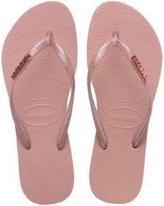  HAVAIANAS SLIM LOGO METALLIC 