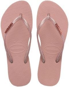 ΣΑΓΙΟΝΑΡΑ HAVAIANAS SLIM LOGO METALLIC ΡΟΖ (35-36) ΣΑΓΙΟΝΑΡΑ HAVAIANAS SLIM LOGO METALLIC ΡΟΖ (35-36)