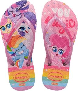 ΣΑΓΙΟΝΑΡΑ HAVAIANAS KIDS SLIM MY LITTLE PONY ΡΟΖ (29-30) ΣΑΓΙΟΝΑΡΑ HAVAIANAS KIDS SLIM MY LITTLE PONY ΡΟΖ (29-30)