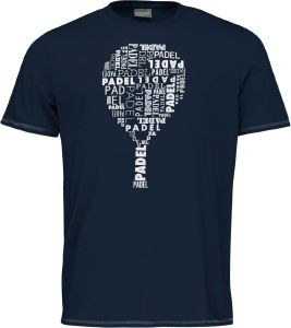 ΠΑΙΔΙΚΗ ΜΠΛΟΥΖΑ HEAD PADEL TYPO T-SHIRT JUNIOR ΜΠΛΕ ΣΚΟΥΡΟ (128 CM) ΠΑΙΔΙΚΗ ΜΠΛΟΥΖΑ HEAD PADEL TYPO T-SHIRT JUNIOR ΜΠΛΕ ΣΚΟΥΡΟ (128 CM)