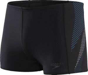 SPEEDO ΜΑΓΙΟ SPEEDO TECH PANEL AQUASHORT ΜΑΥΡΟ/ΣΙΕΛ