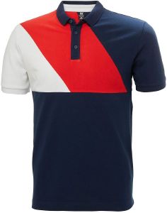 HELLY HANSEN ΜΠΛΟΥΖΑ HELLY HANSEN BURGEE POLO ΜΠΛΕ ΣΚΟΥΡΟ