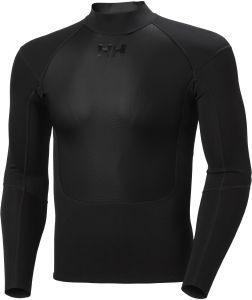 HELLY HANSEN ΜΠΛΟΥΖΑ HELLY HANSEN WATERWEAR TOP ΜΑΥΡΗ