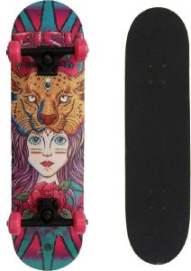 SKATEBOARD FISH LION LADY 31\