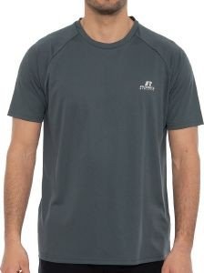RUSSELL ATHLETIC ΜΠΛΟΥΖΑ RUSSELL ATHLETIC SS TECHNICAL T-SHIRT ΑΝΘΡΑΚΙ