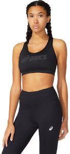 ASICS ΜΠΟΥΣΤΑΚΙ ASICS CORE LOGO BRA ΜΑΥΡΟ