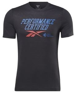 ΜΠΛΟΥΖΑ REEBOK PERFORMANCE CERTIFIED GRAPHIC T-SHIRT ΜΑΥΡΗ (S) ΜΠΛΟΥΖΑ REEBOK PERFORMANCE CERTIFIED GRAPHIC T-SHIRT ΜΑΥΡΗ (S)