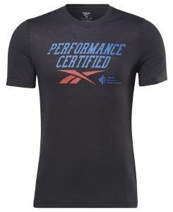  REEBOK PERFORMANCE CERTIFIED GRAPHIC T-SHIRT  (XL)
