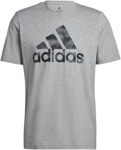  ADIDAS PERFORMANCE ESSENTIALS CAMO PRINT TEE 