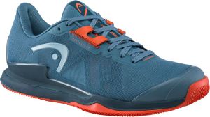 HEAD ΠΑΠΟΥΤΣΙ HEAD SPRINT PRO 3.5 CLAY ΜΠΛΕ/ΠΟΡΤΟΚΑΛΙ