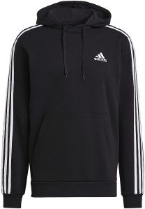  ADIDAS PERFORMANCE ESSENTIALS FLEECE 3-STRIPES HOODIE  (S)