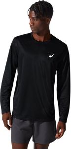 ASICS ΜΠΛΟΥΖΑ ASICS CORE LS TOP ΜΑΥΡΗ