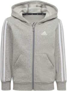 ΖΑΚΕΤΑ ADIDAS PERFORMANCE ESSENTIALS 3-STRIPES ZIP HOODIE ΓΚΡΙ (116 CM) ΖΑΚΕΤΑ ADIDAS PERFORMANCE ESSENTIALS 3-STRIPES ZIP HOODIE ΓΚΡΙ (116 CM)