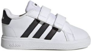 ADIDAS SPORT INSPIRED ΠΑΠΟΥΤΣΙ ADIDAS SPORT INSPIRED GRAND COURT LIFESTYLE HOOK AND LOOP ΛΕΥΚΟ/ΜΑΥΡΟ