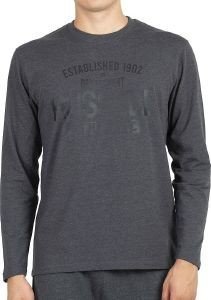 ΜΠΛΟΥΖΑ RUSSELL ATHLETIC ESTABLISHED 1902 L/S CREWNECK ΑΝΘΡΑΚΙ (S) ΜΠΛΟΥΖΑ RUSSELL ATHLETIC ESTABLISHED 1902 L/S CREWNECK ΑΝΘΡΑΚΙ (S)