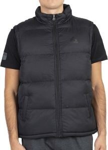 RUSSELL ATHLETIC ΑΜΑΝΙΚΟ ΜΠΟΥΦΑΝ RUSSELL ATHLETIC PADDED GILET ΜΑΥΡΟ